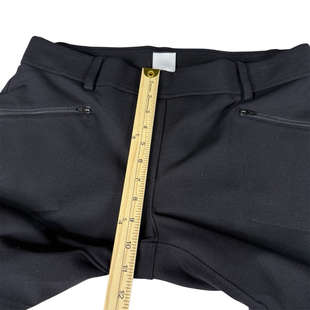 Belyn Key Golf Commuter Crop Pants Women's Sz XL Slim Fit Black Onyx Mid Rise - Picture 7 of 12